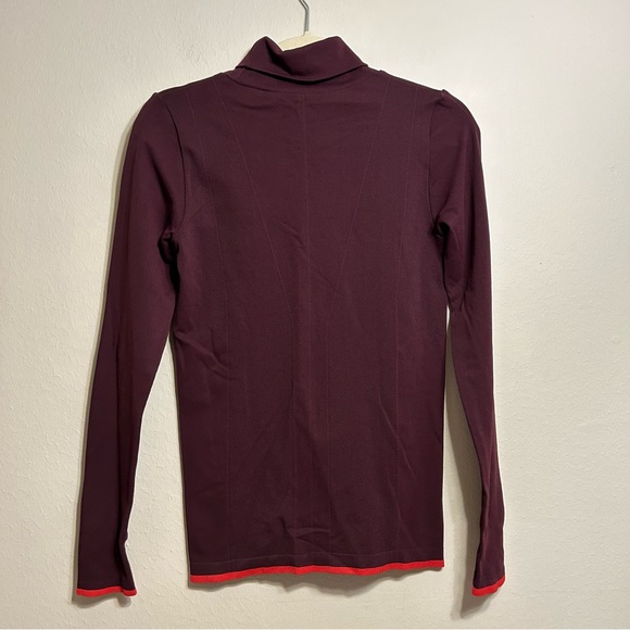Athleta Flurry Downslope Turtleneck in Antique Burgundy Size S - Picture 3 of 8